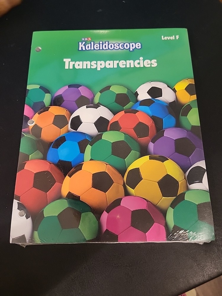 SRA Kaleidoscope Level F Transparencies New Sealed McGraw Hill School Teacher
