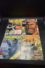 Lot of 4 Soldier of Fortune Magazines May Dec 1993 May Jul 1994