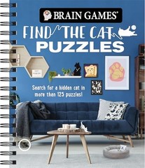 Brain Games – Find the Cat Puz – VERY GOOD