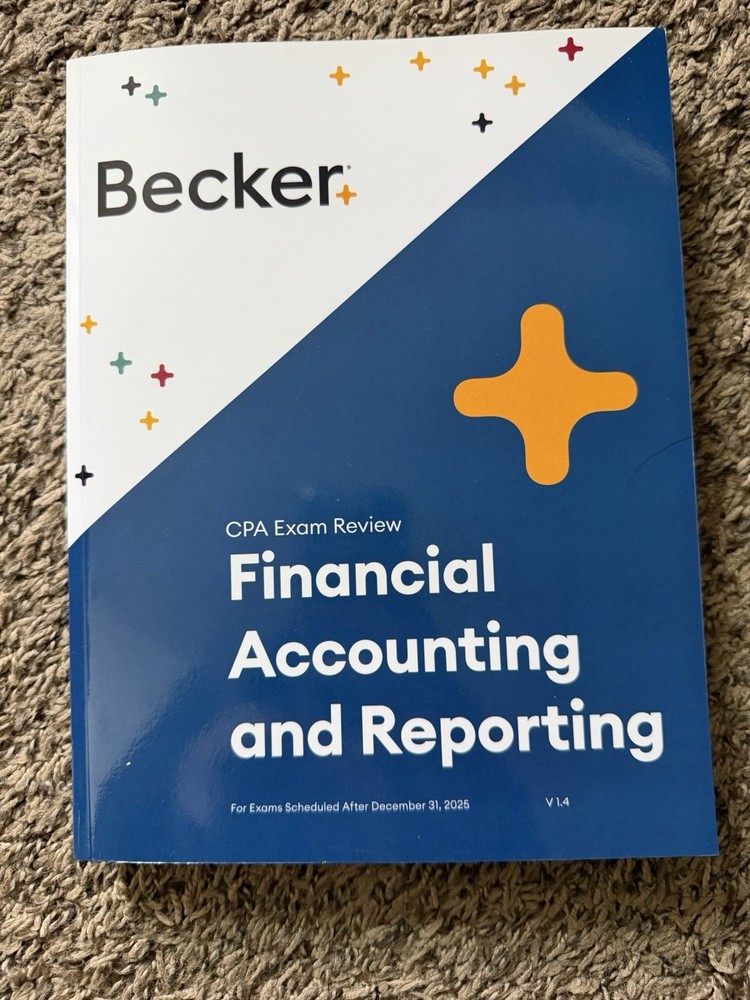 2026 Becker CPA Exam Review Financial Accounting (FAR) Textbook V 1.4