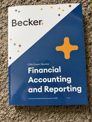 2026 Becker CPA Exam Review Financial Accounting (FAR) Textbook V 1.4