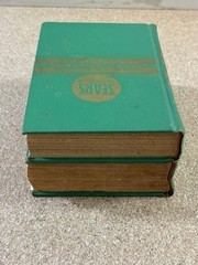 Set of 2 Sears Roebuck $ Co. Cookbook 1947 HC US Regional & American Womens