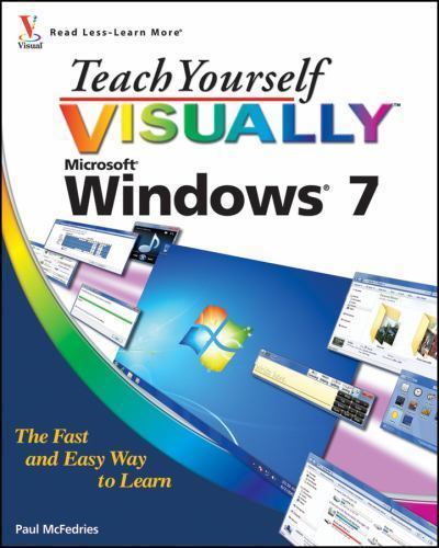 Teach Yourself VISUALLY Windows 7 – Paul McFedries, 9780470503867, paperback