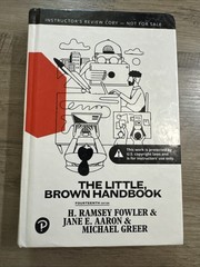 The Little, Brown Handbook (14th Edition) Instructors Review Copy