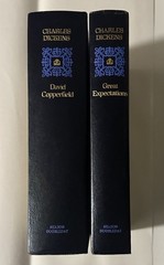 Charles Dickens 2 Book Lot Copperfield / Great Expectations HC VNTG Doubleday