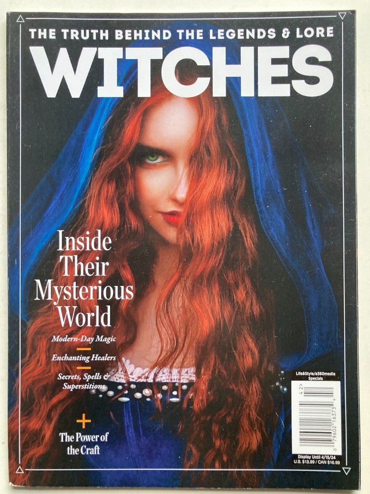 WITCHES – THEIR MYSTERIOUS WORLD 2024 A360MEDIA Magazine / SORCERY / MYTH / New
