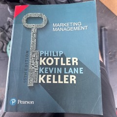 Marketing Management 15th Edition Fifteenth edition By Philip Kotler 15E
