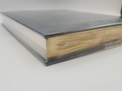 1994 Britannica Annual World Data Book of the Year Blue Leather NEW-SEALED