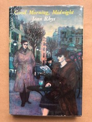 Jean Rhys – Good Morning, Midnight (1st thus UK 1967 hb w dw) early pre-war nove