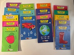 Sing, Spell, Read & Write- Level 1 Readers 1-17 SET, Water Damage‼️ & COVER WEAR