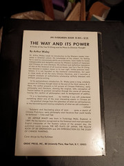 VTG The Way and its Power Fourteen edition Arthur Waley 7th printing 1970 used