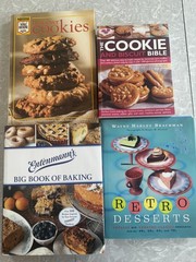 Lot of 4 Dessert/Baking Cookbooks