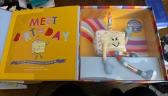 Meet Birthday: A Story of How Birthdays Come to Be (Book & Plush) Brand New!