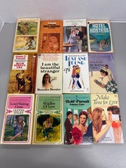 Vintage Romance Paperbacks Lot of 12 (See photos for titles)