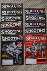 Lot of 11 – Shooting Illustrated Gun Magazine NRA 2021 June/July Joined Together