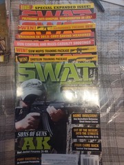Lot of 7 Vintage SWAT Special Weapons & Tactics Magazines 2013 Read For Months