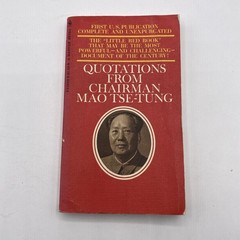 Quotations from Chairman Mao Tse-Tung: The Little Red Book Paperback – 1967 vtg
