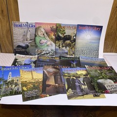 Lot 13 ISRAEL MY GLORY Magazines 2008-14, Misc Dates Biblical Holy Land Religion
