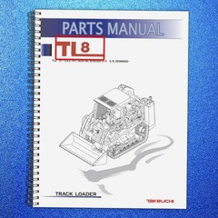 TAKEUCHI TL8 Compact Track Loader Parts Manual SN 200800002 Up – COIL BIND