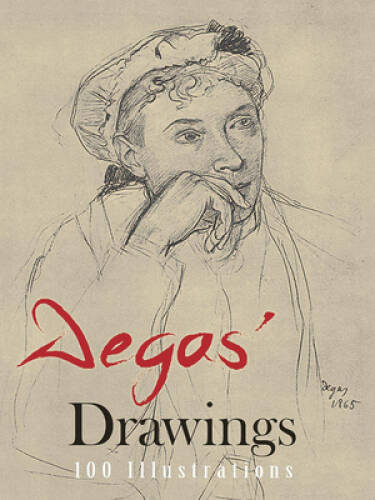 Degas Drawings (100 Illustrations, Including 8 in Color) – VERY GOOD