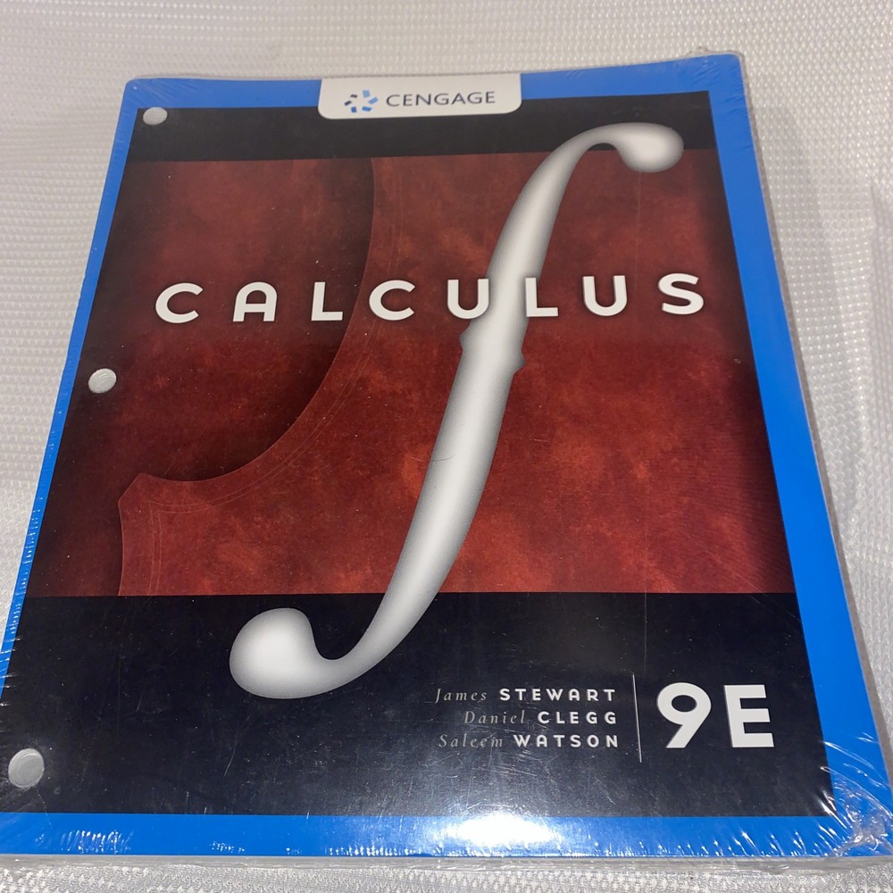 Cengage Calculus 9th Ed. 2021 ISBN 9781337624183 Loose Leaf Sealed *Read