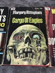 Margery Allingham books lot of 3 The China Governess, Cargo Of Eagle, Deadly Duo