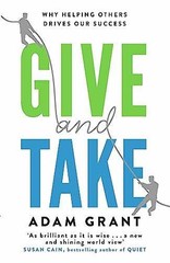 Give & Take – Paperback, by Adam Grant – Very Good