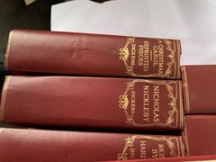 Charles Dickens 16 Set Complete Collection 1930s Odhams Press Excellent Condtion