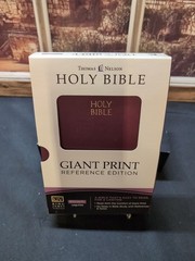 King James Version (Old & New) Giant Print Bible Burgundy LeatherFlex 2003
