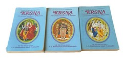KRSNA The Supreme Personality Of Godhead Trilogy 3-Softcovers 1972 Japan Krishna