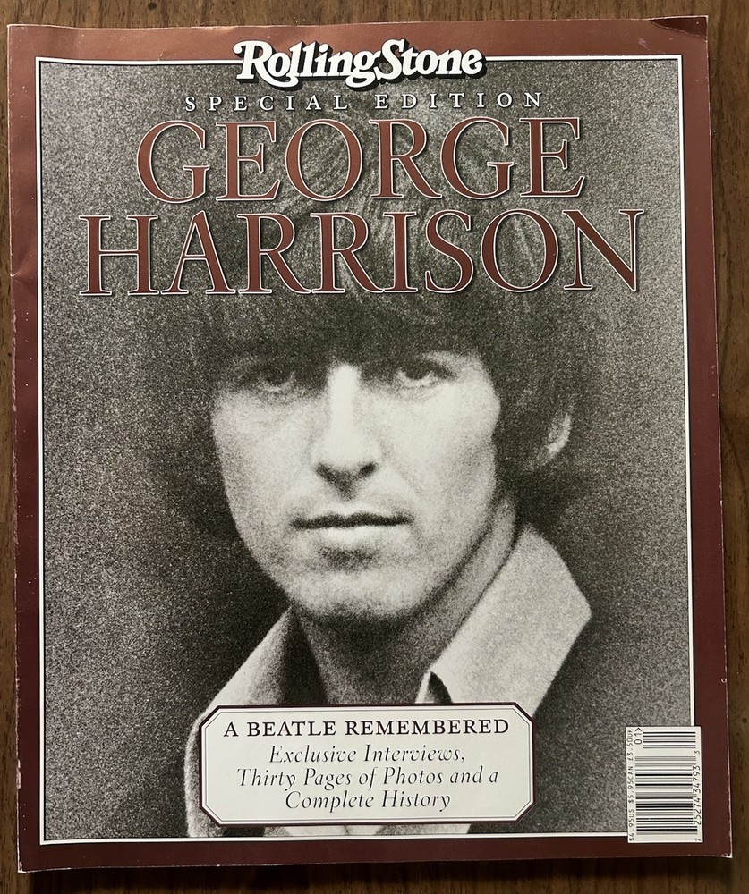 2001-ROLLING STONE MAGAZINE-GEORGE HARRISON-“SPECIAL EDITION”-PRE-OWNED
