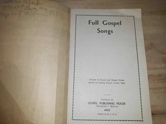 Full Gospel Songs Gospel Publishing House Paperback