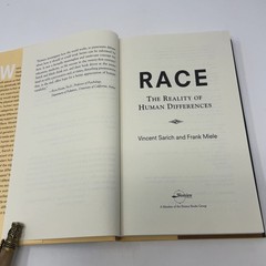 Race, The Reality Of Human Differences by Vincent Sarich & Frank Miele HC First