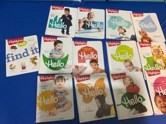 Lot of 12 Highlights Hello Magazines Books For Baby & Toddlers Songs Poems Story