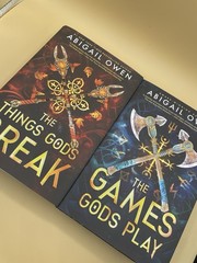 The Games Gods Play; The Things Gods Break Deluxe First edition Hardcovers
