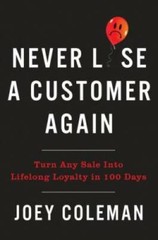 Never Lose a Customer Again: Turn Any Sale into Lifelong Loyalty – VERY GOOD