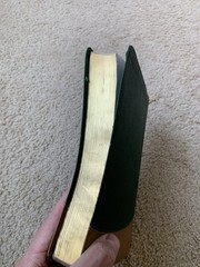 TLV Thinline Bible Holy Scripture – Green & Tan Duravella Imitation Leather