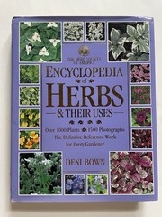 The Herb Society of America Encyclopedia of Herbs & Their Uses HC DJ Deni Bown