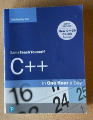 Sams Teach Yourself Ser.: C++ in One Hour a Day, 9th Edition