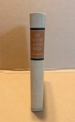 JOHN STEINBECK Of Mice And Men 1937 early book club edition HC/DJ free S/H BCE