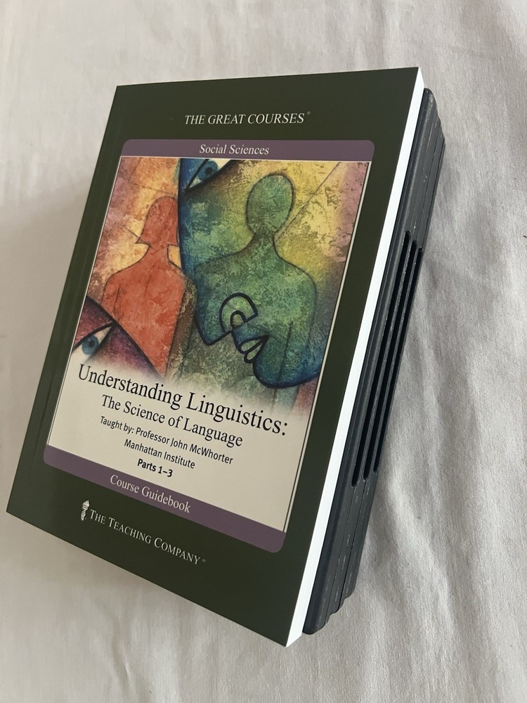 Great Courses -Understanding Linguistics: Science of Language by McWhorter (DVD)