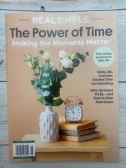 Real Simple Special Edition the Power of Time October 2025 Magazine Moments