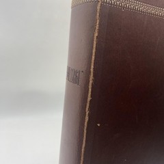 The Message Bible Eugene Peterson Apress Brown Leather Large Print Numbered USA