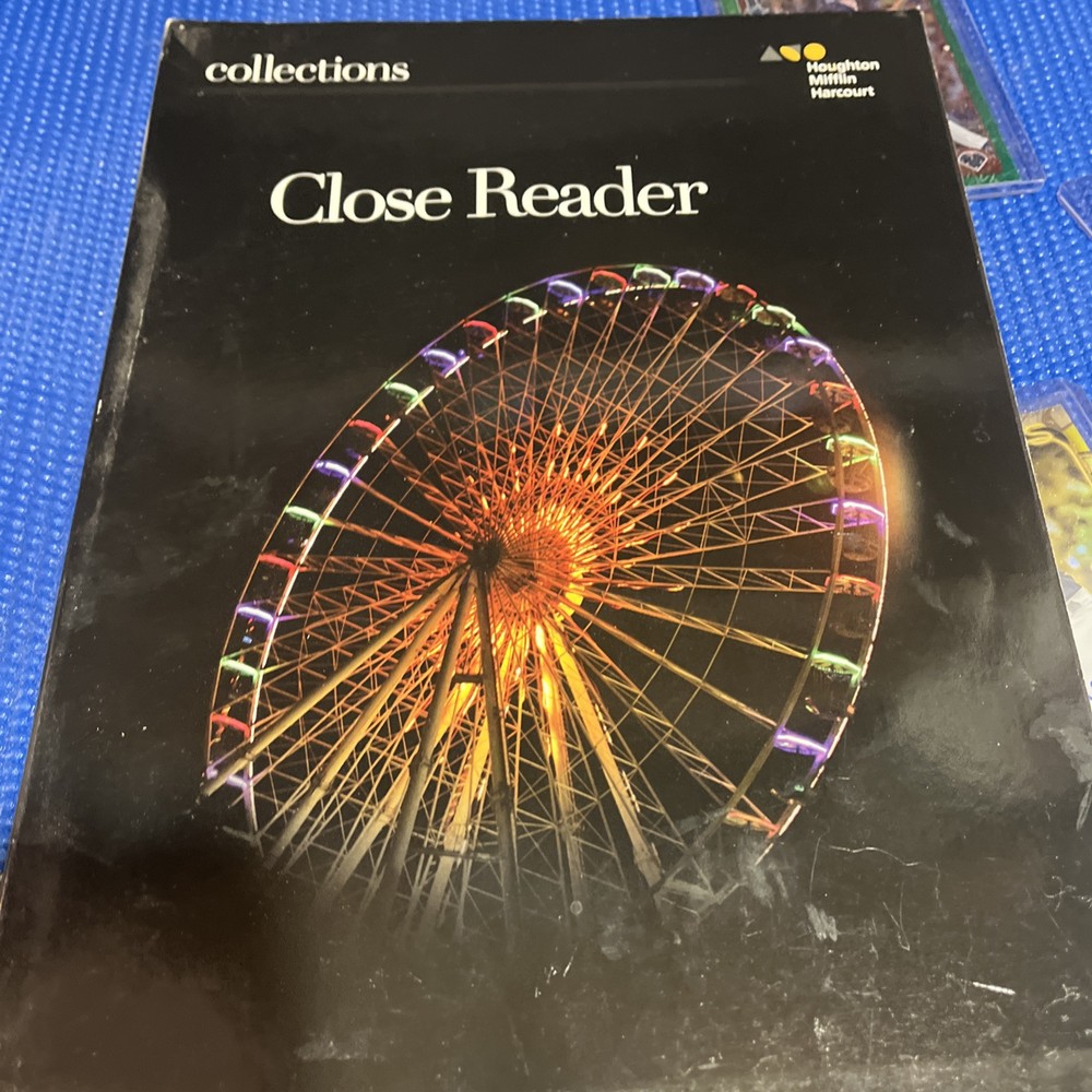 Collections Close Reader Grade 6 Houghton Mifflin Harcourt HMH Workbook