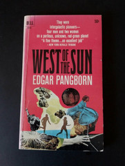 Edgar Pangborn – West of the Sun – Dell First Printing 1966
