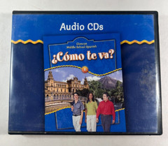 Glencoe McGraw Hill Middle School Como Te Va? Audio CD’s 0078605628 2004