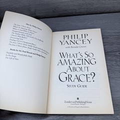 Vtg Book Whats So Amazing About Grace Study Guide 1998 Yancey & Quinn