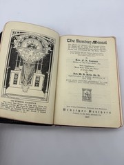 Father Lasance THE SUNDAY MISSAL 1st Edition 1st Printing 1936 Benziger Brothers