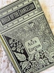 Antique Wreck Of The Chancellor By Jules Verne Porter & Coates Alta Edition