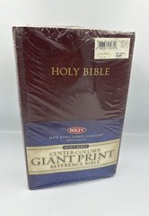 HOLY BIBLE New King James Version Burgundy Nelson 0991BG Giant Print New Sealed